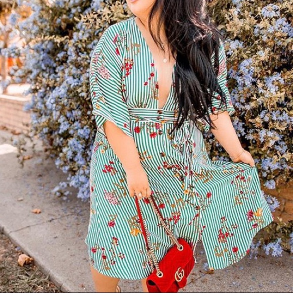 Sexy summer button up dress